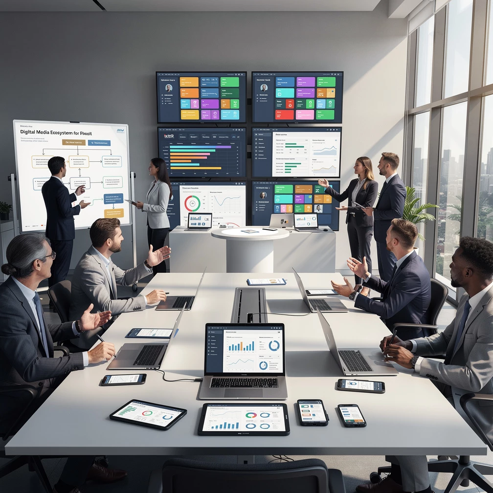 Digitales Medien-Ökosystem für Verlage: Das Modell Evolution24