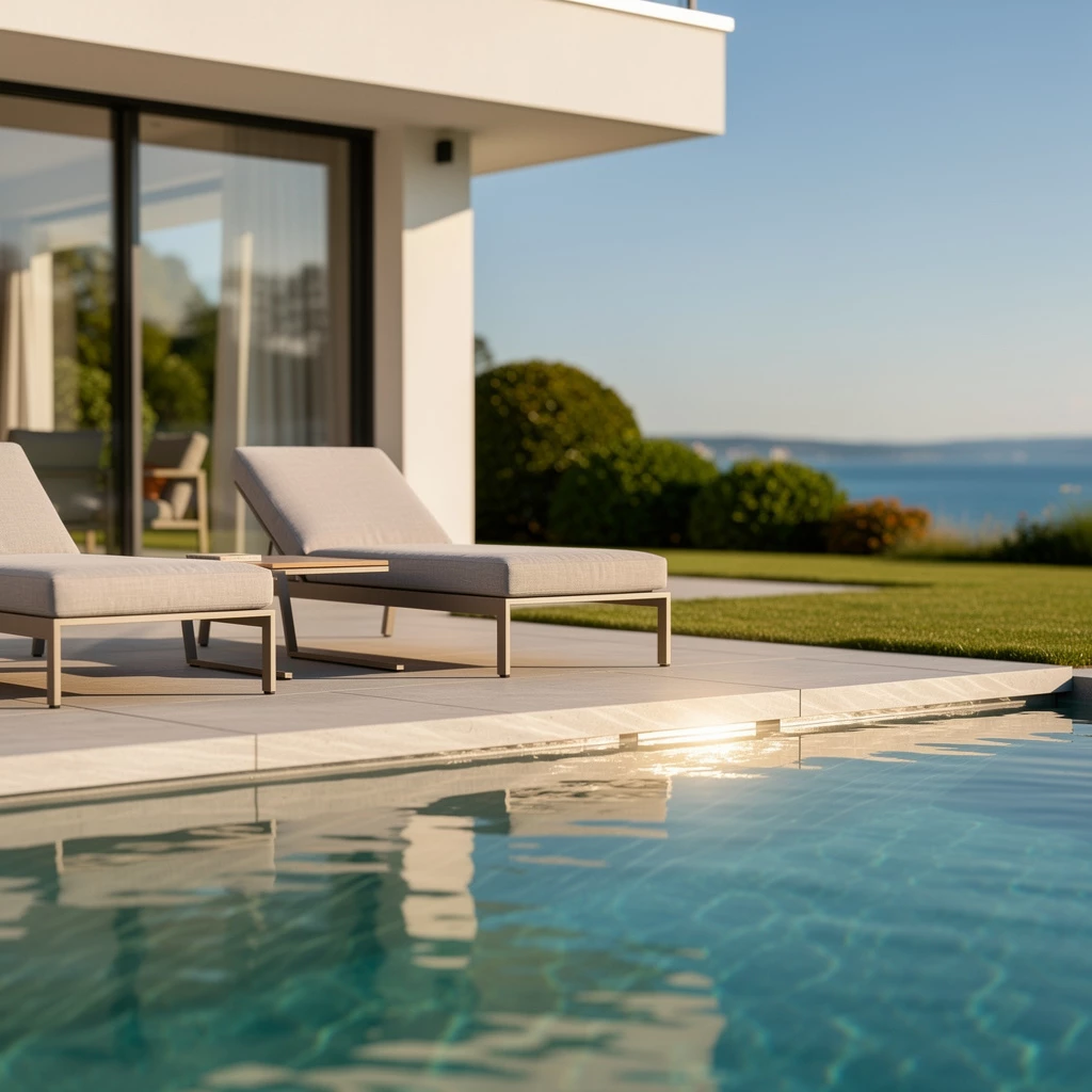 Luxusvillen und Ferienhäuser mit Pool am Bodensee