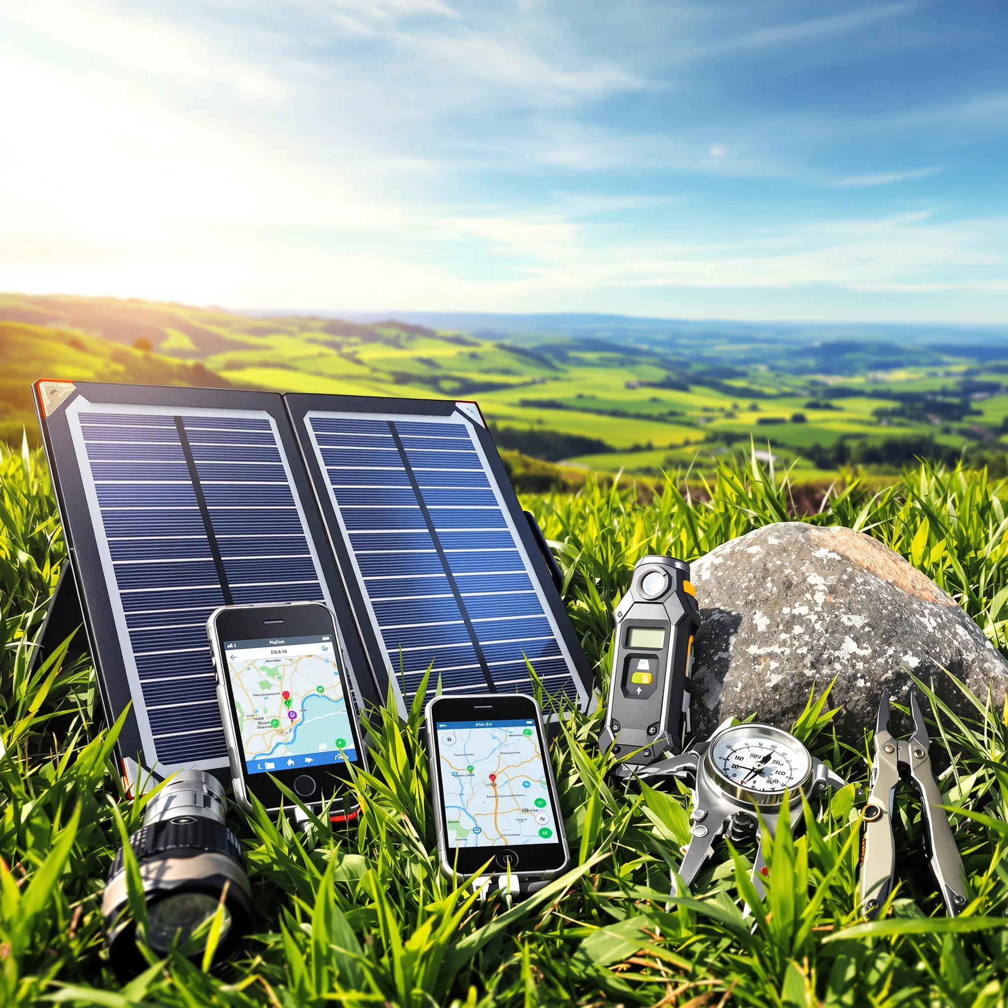 Gadgets für Outdoor-Abenteuer: Von Solarpanels bis GPS-Tracker