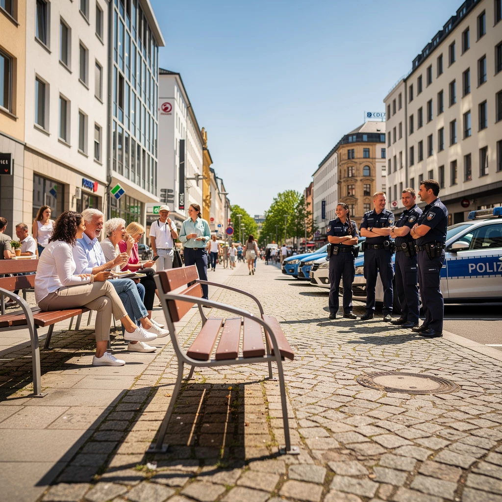 Sicherheit in deutschen Städten: Gefühl vs. Realität im Vergleich