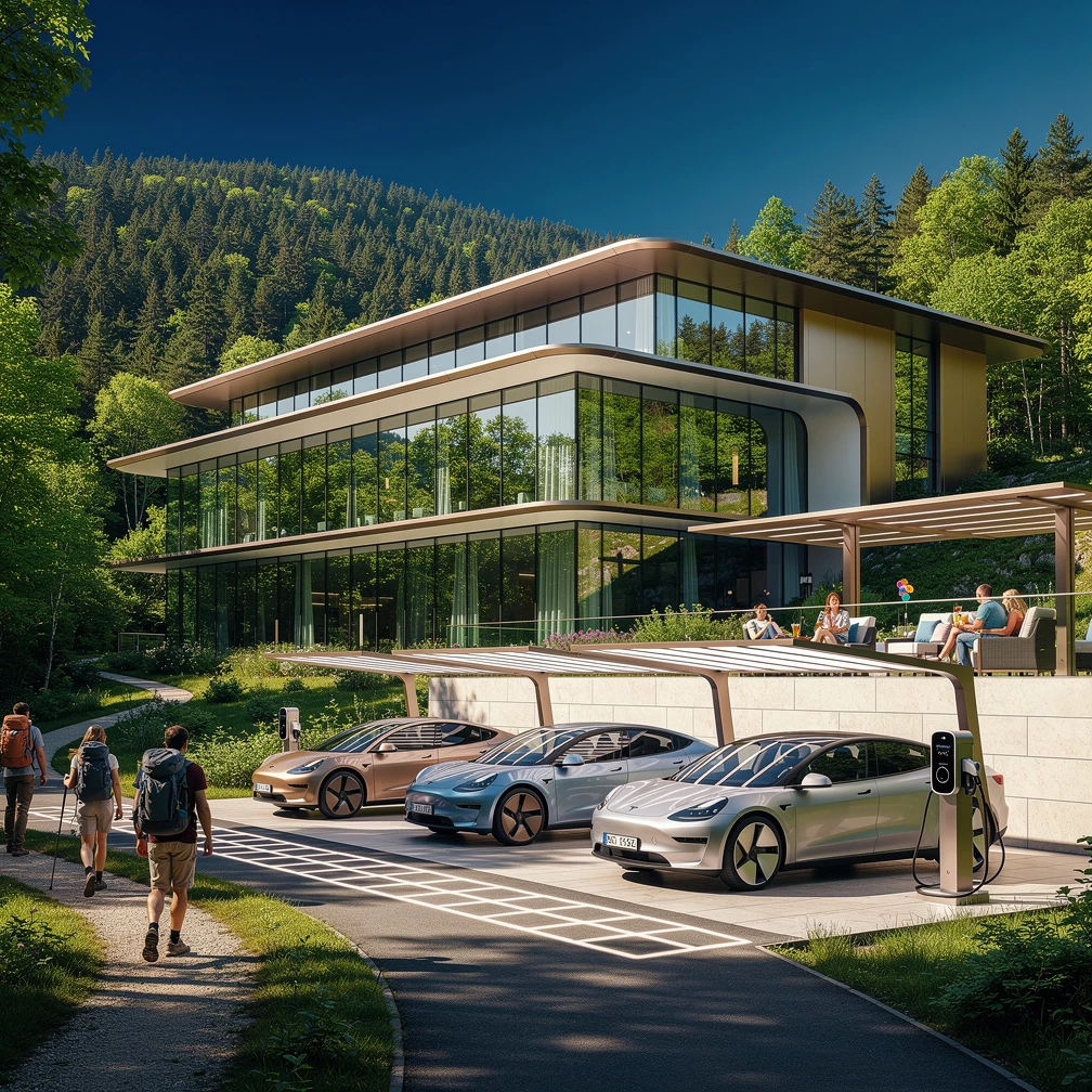 Mit dem E-Auto in den Urlaub: Hotels und Ladestationen clever planen