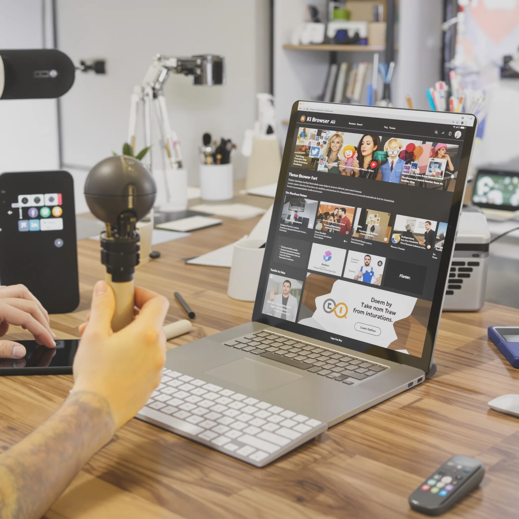 KI-Browser – die Zukunft der Artikelerstellung: Michael Maus über neue Content-Welten