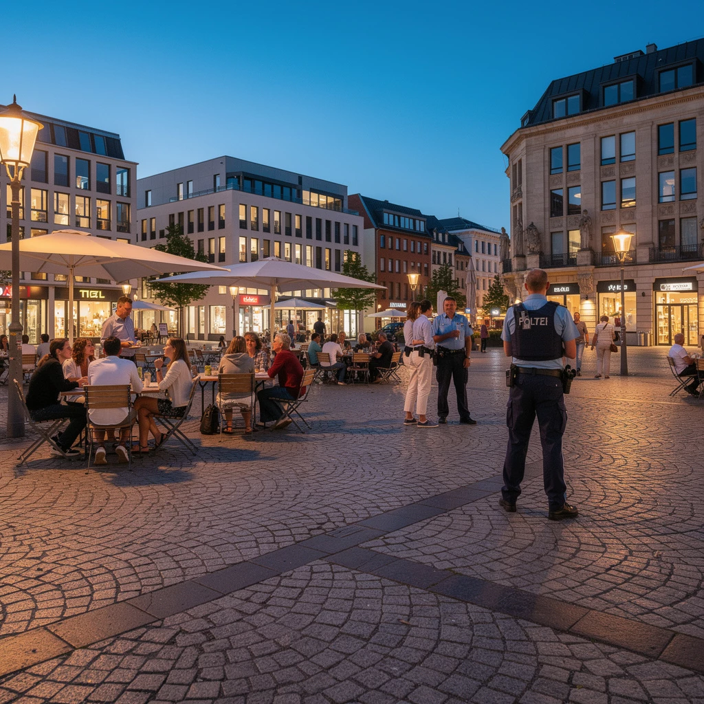 Sicherheit in deutschen Städten: Gefühl vs. Realität im Vergleich