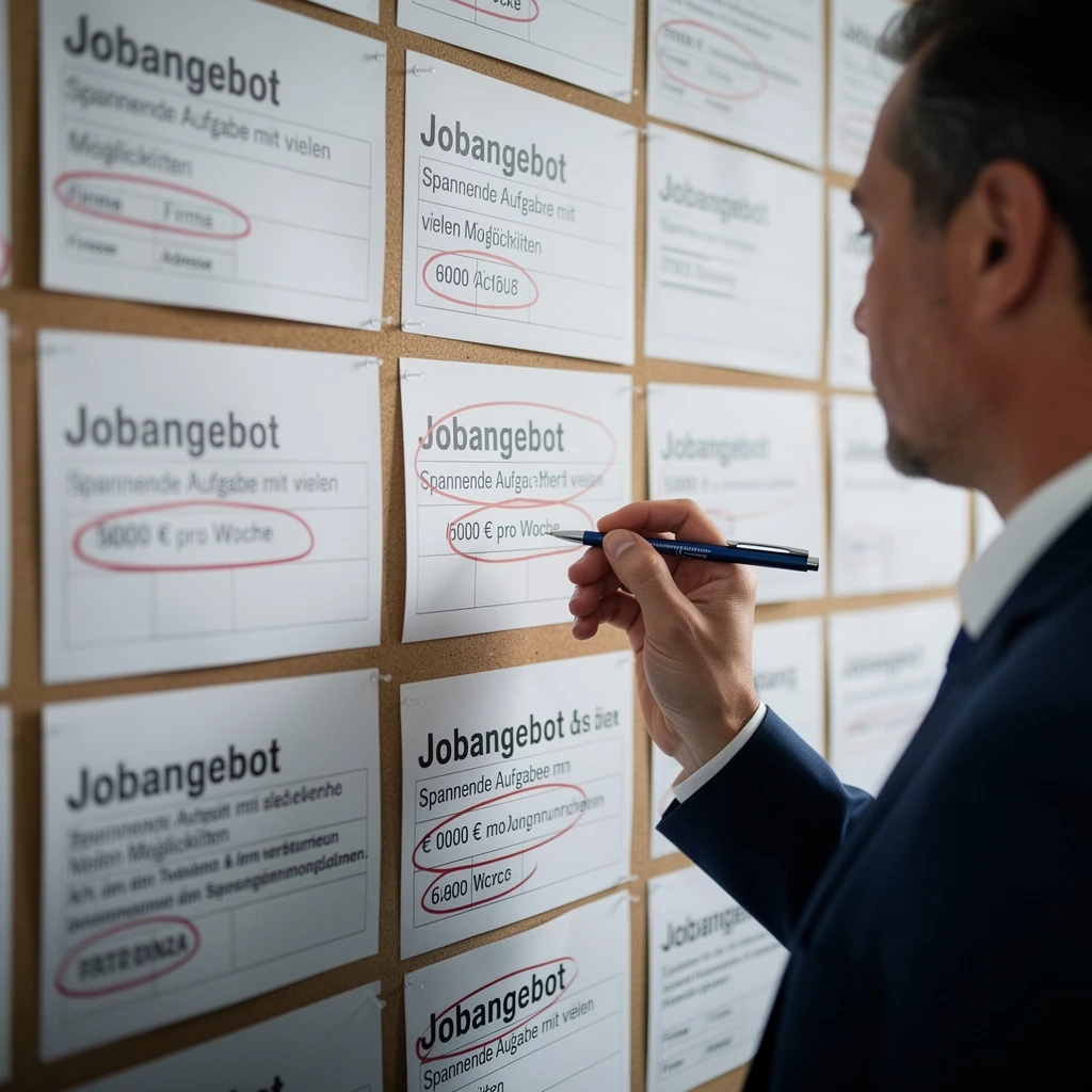 Stellenanzeigen: Finger weg, wenn das (nicht) im Text steht – Die wichtigsten Warnzeichen erkennen!