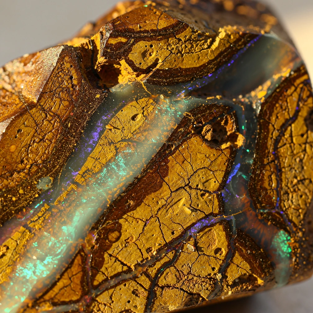 Boulder Opal – Farbspiel und Einzigartigkeit im Schmuckdesign