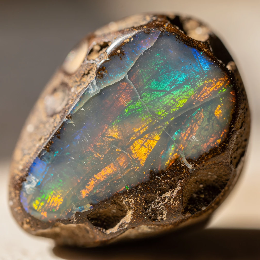 Boulder Opal Queensland: Ausdrucksstarker Edelstein für modernen Schmuck
