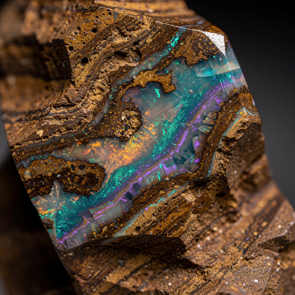 Boulderopal: Edelstein mit Eisengestein – Herkunft, Wert, Pflege