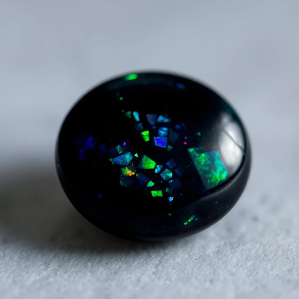 schwarzer Opal