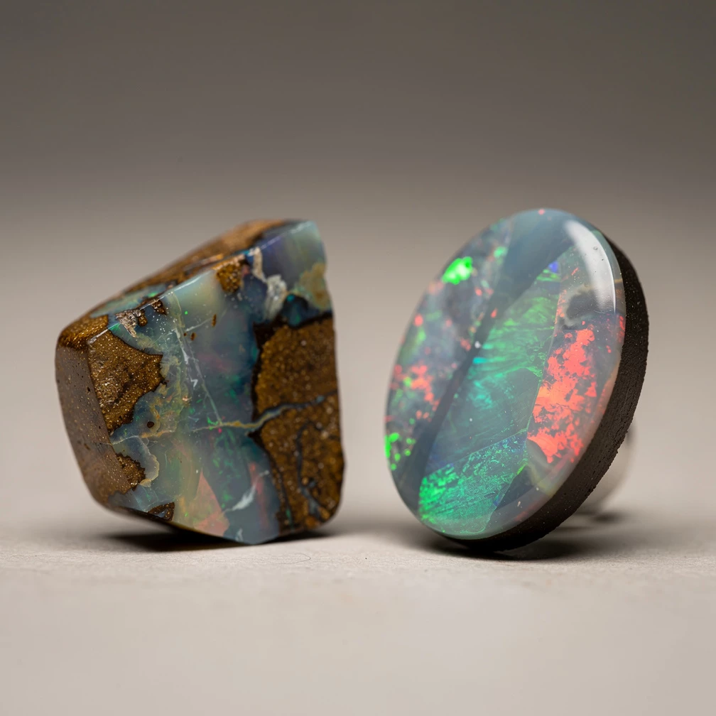 Boulderopal: Edelstein mit Eisengestein – Herkunft, Wert, Pflege