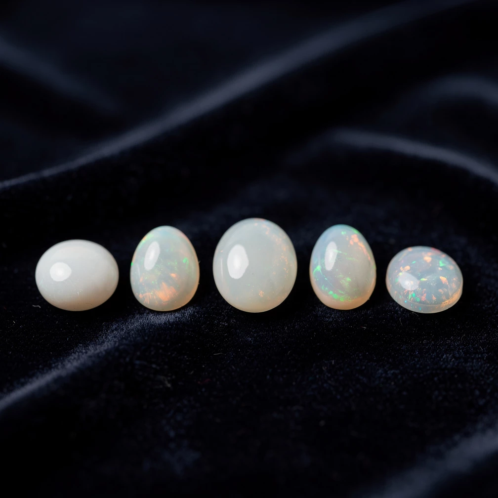 Wei&szlig;e Opale: Entstehung, Arten, Wert & Kaufberatung