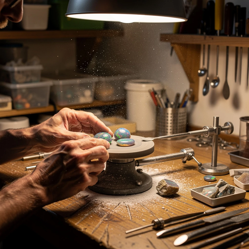 Vom Opal zum Schmuckstück: Die Verwandlung eines Edelsteins