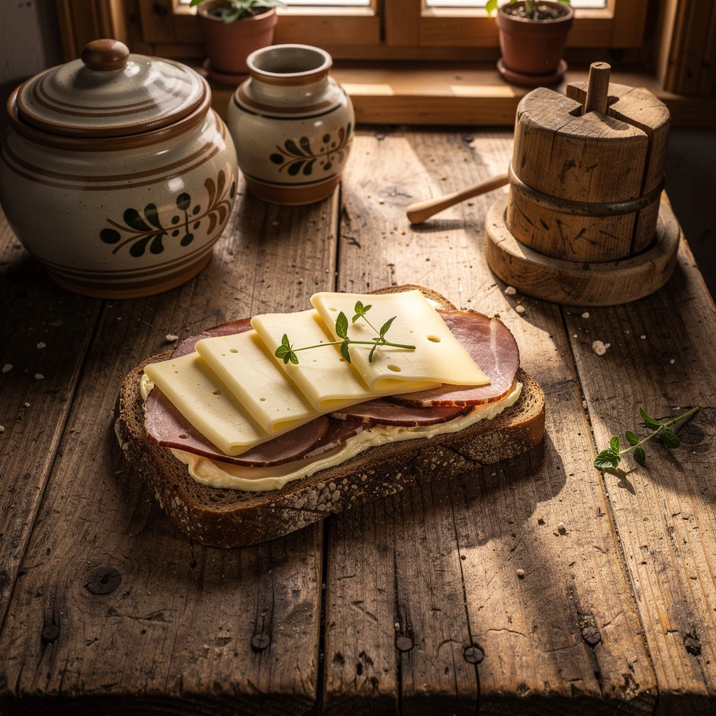 Bergische Kottenbutter: Traditionelles Rezept & Herzhaftes Schwarzbrot-Sandwich