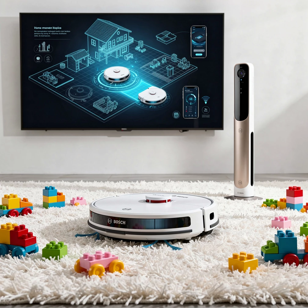 BOSCH BCRDW3BX Spotless Max Cam Saugroboter: Test, Fakten, Vergleich