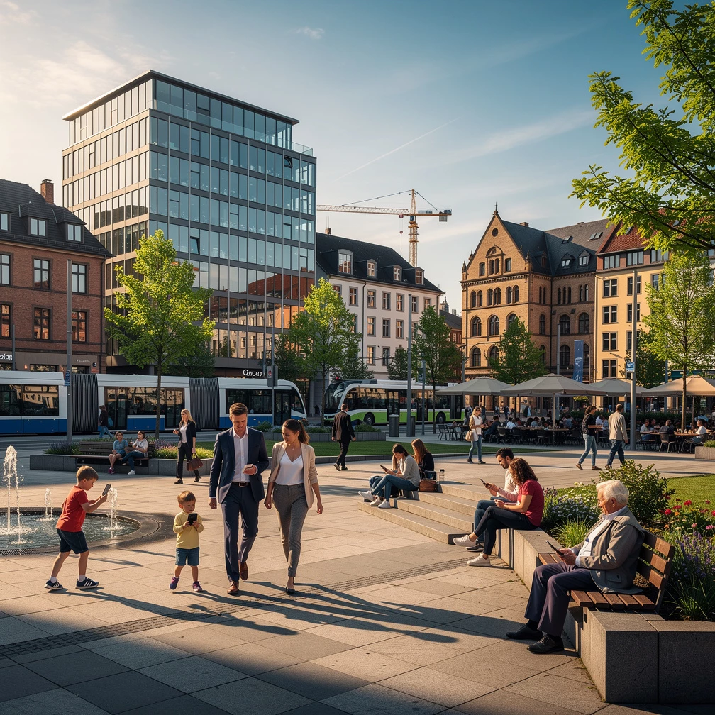 Demografische Entwicklung und Wirtschaft im Bergischen St&auml;dtedreieck