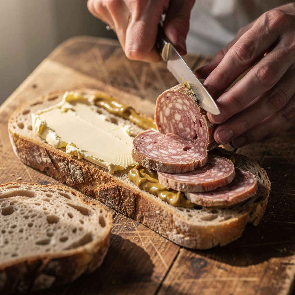 Bergische Kottenbutter: Traditionelles Rezept & Herzhaftes Schwarzbrot-Sandwich