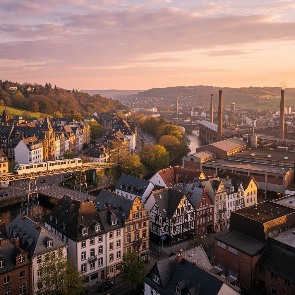 Demografische Entwicklung und Wirtschaft im Bergischen Städtedreieck