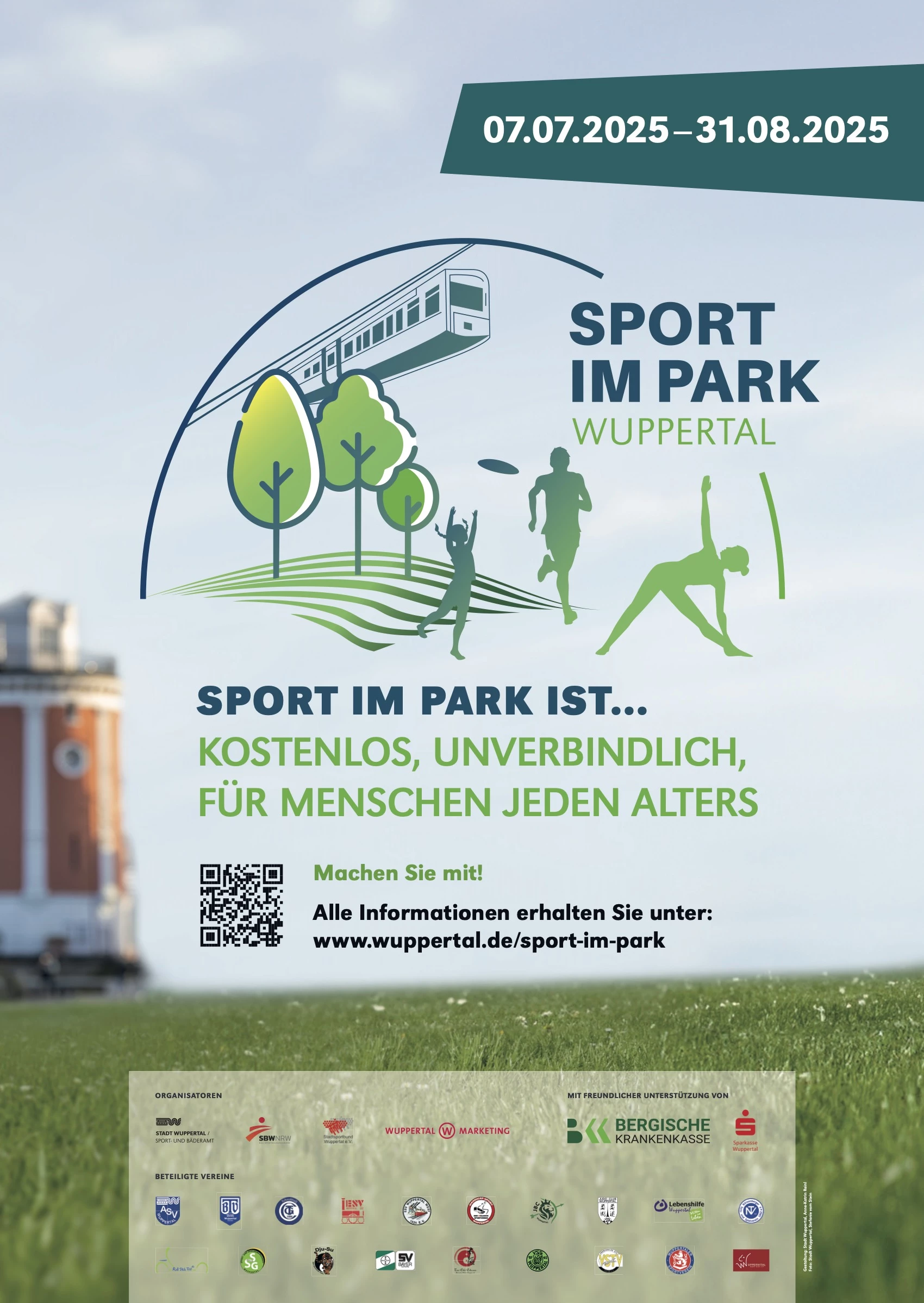 Sport im Park Wuppertal 2026: Outdoor-Fitness f&uuml;r alle Generationen