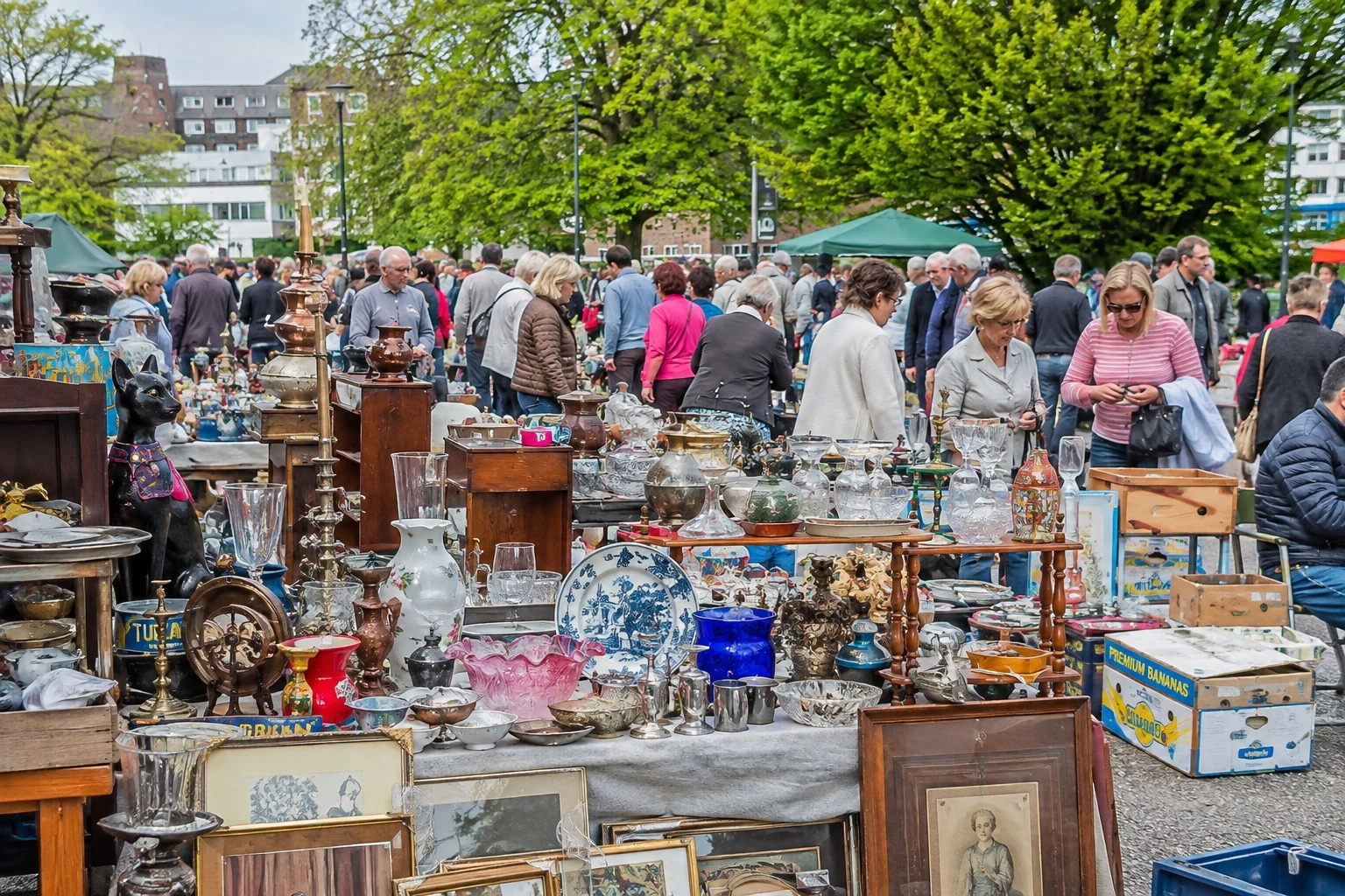 Tr&ouml;delmarkt Solingen Wald: Alles zum Markt auf dem Walder Marktplatz