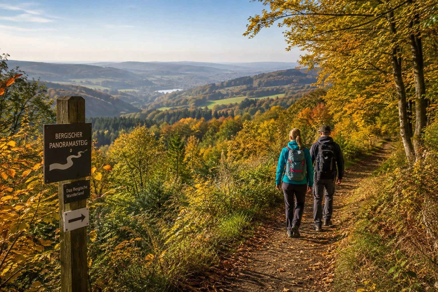 Bergischer Panoramasteig: 12 Etappen mit Weitblick