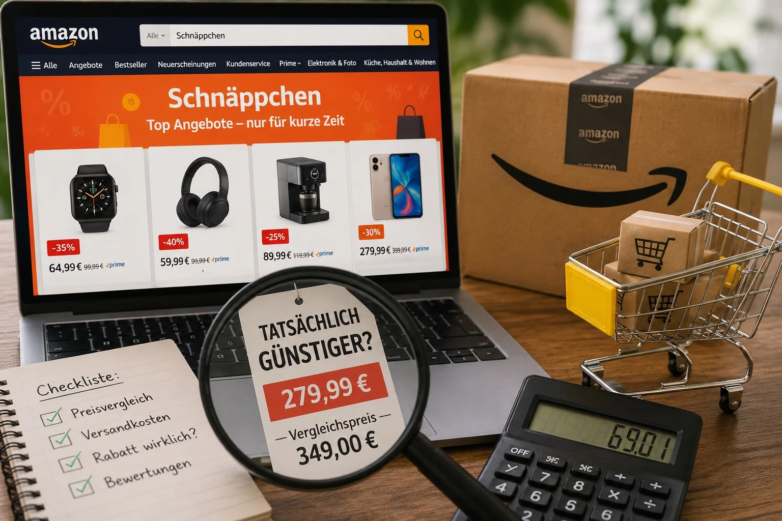 Amazon-Schn&auml;ppchen wirklich g&uuml;nstig? Tools f&uuml;r Preisvergleiche