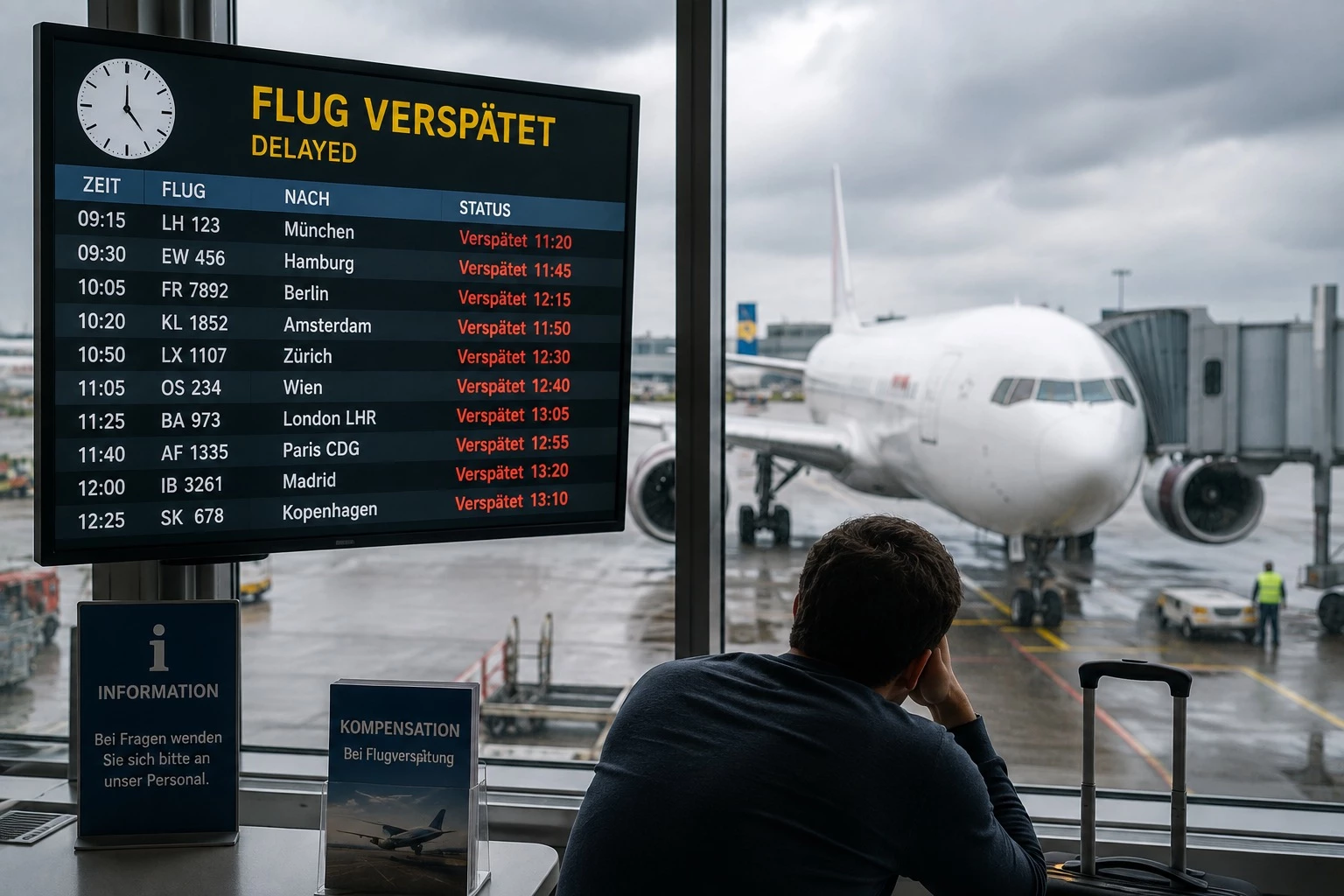 Entschädigung bei Flugverspätung oder Annullierung: Ihre Rechte & Praxis-Tipps