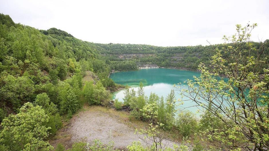 Entdeckerschleife Steinbruch Schlupkothen: Panorama, Natur, Geschichte