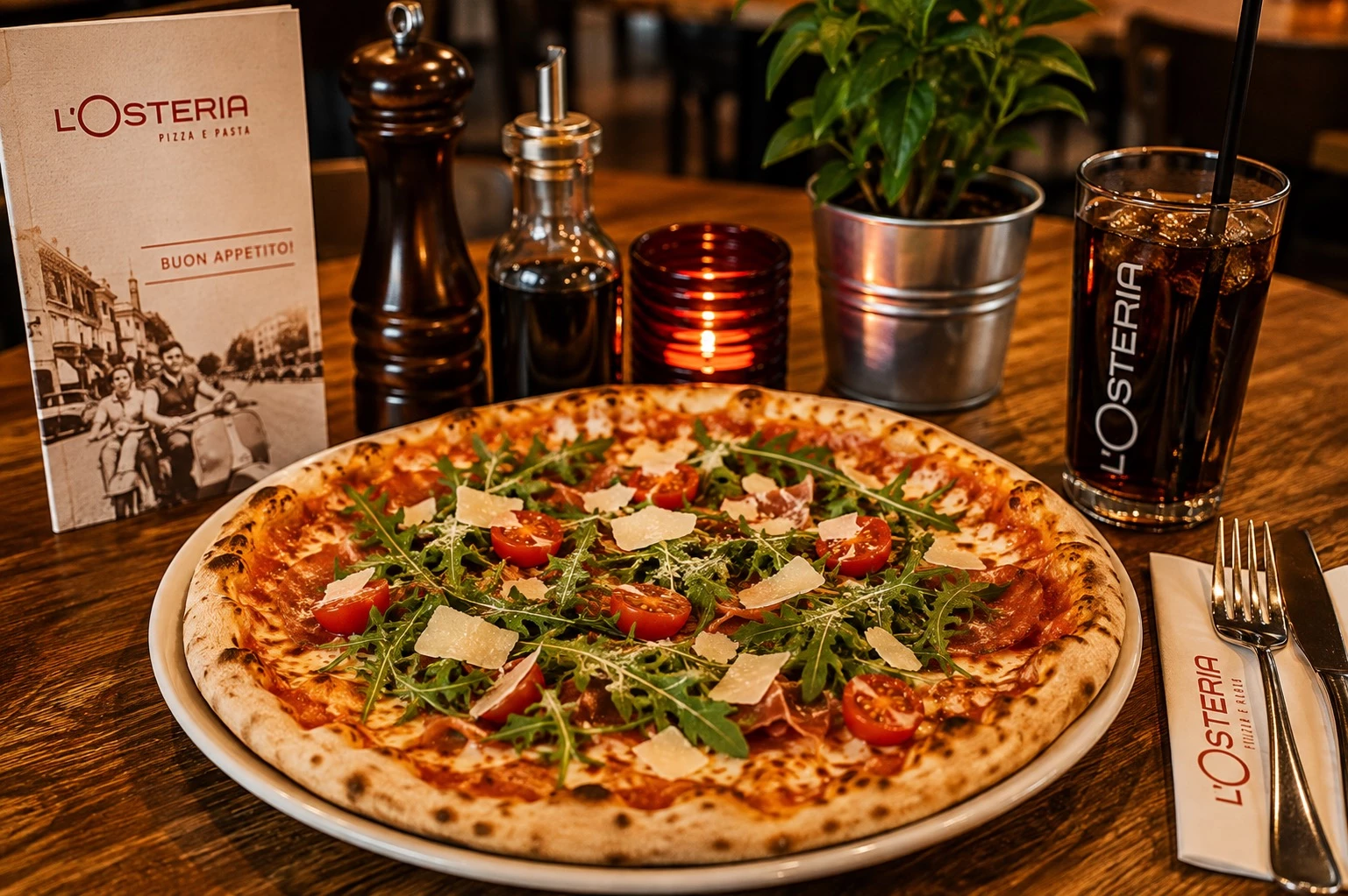 L&rsquo;Osteria Wuppertal &ndash; Pizza, Pasta und Atmosph&auml;re erleben