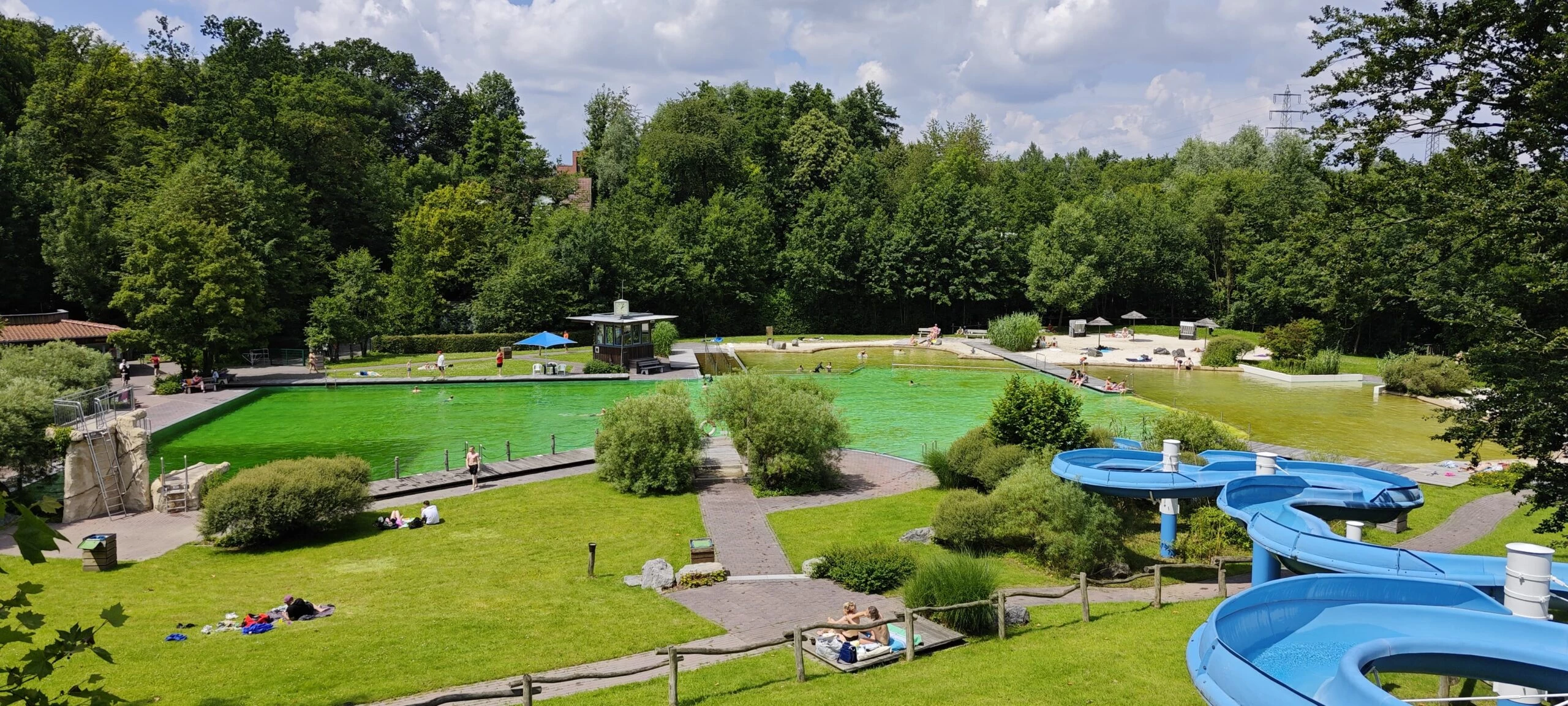 Naturfreibad Mettmann &ndash; Schwimmen in gr&uuml;ner Idylle