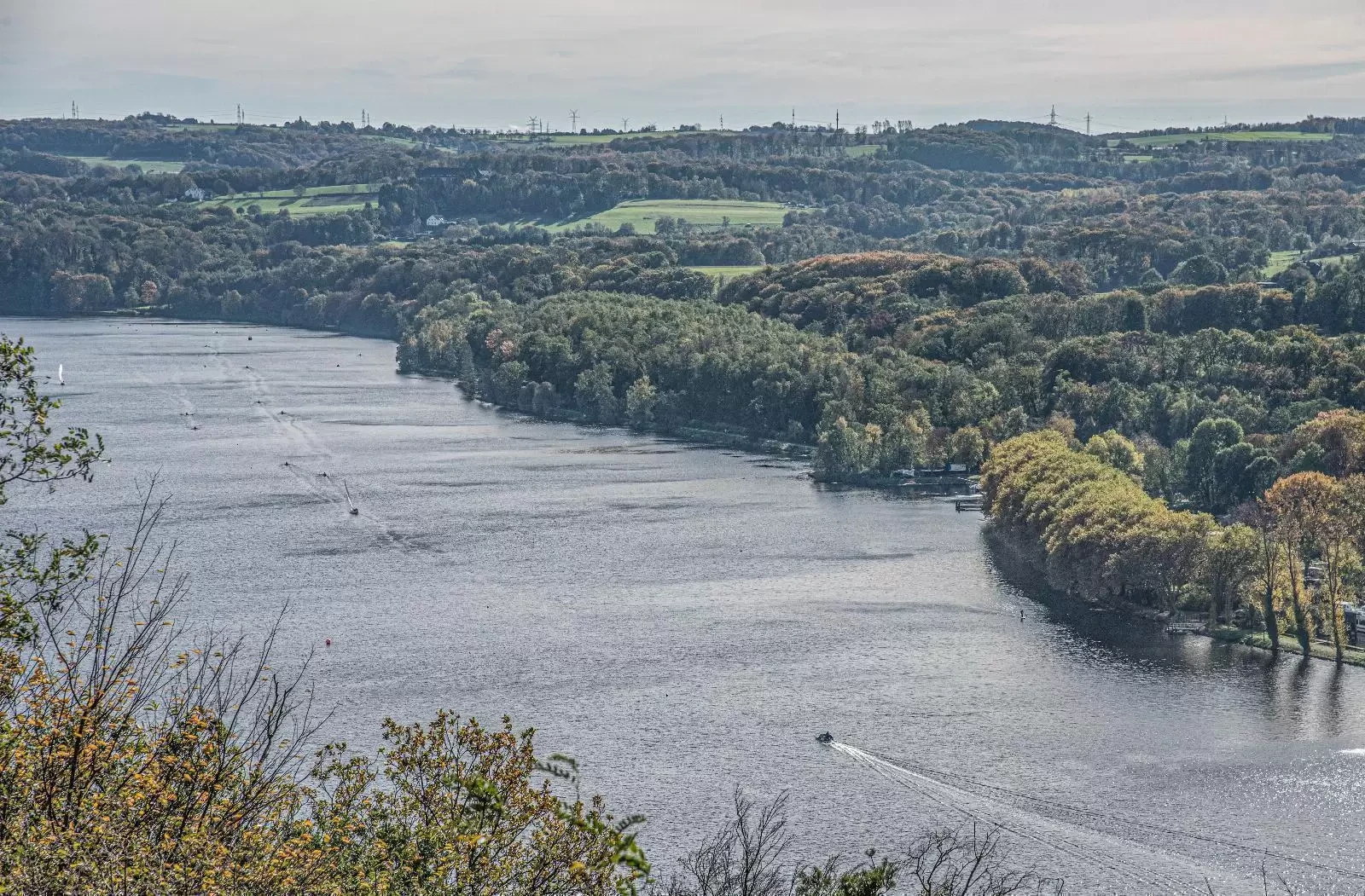 Korte Klippe: Aussichtspunkt mit Weitblick am Baldeneysee