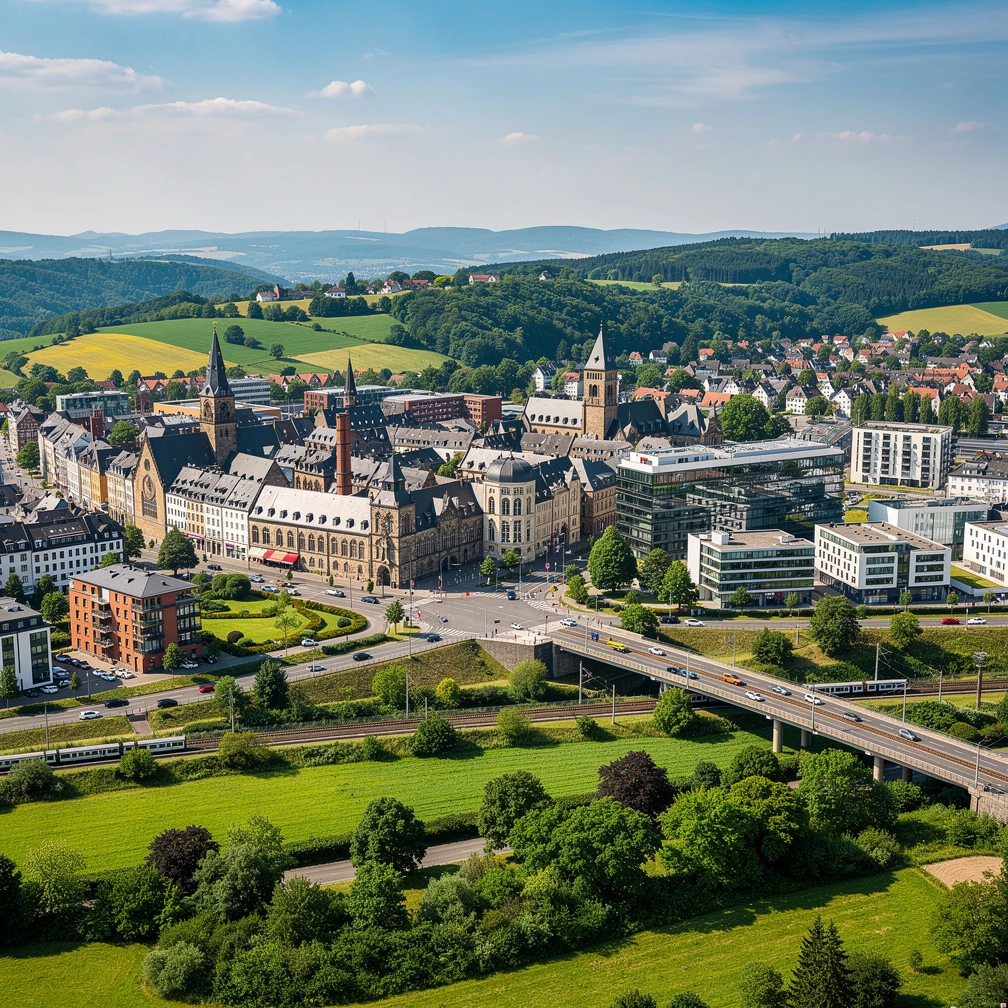 Demographische Entwicklung und Wirtschaft im Bergischen St&auml;dtedreieck