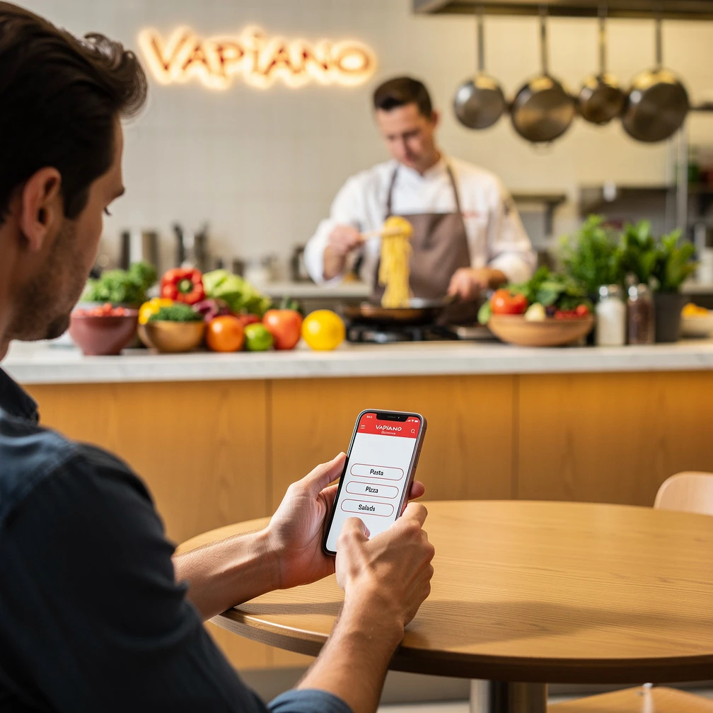 Vapiano Restaurant: Pasta, Pinsa und Take Away