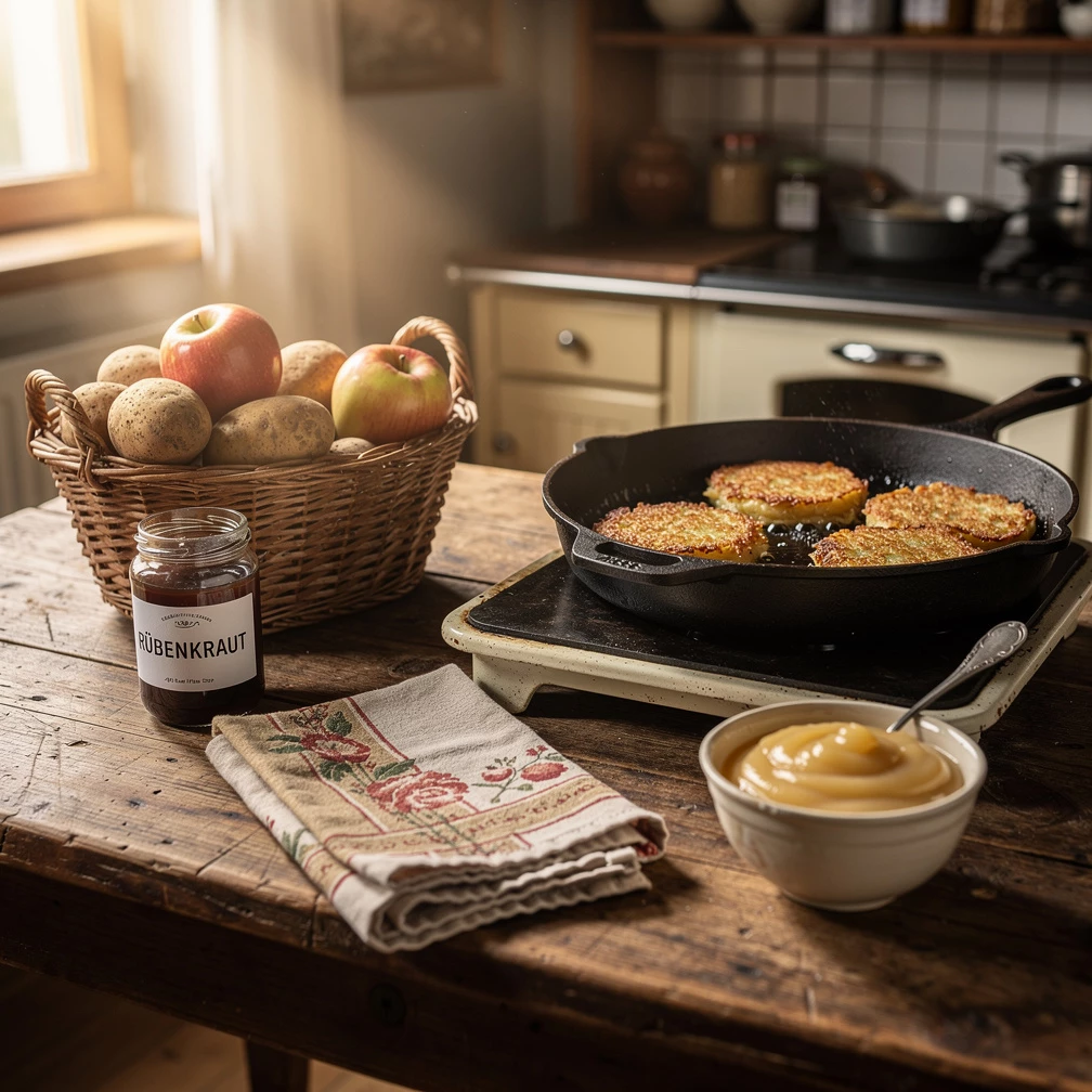 Leineweber – Bergische Kartoffelplätzchen wie von Oma