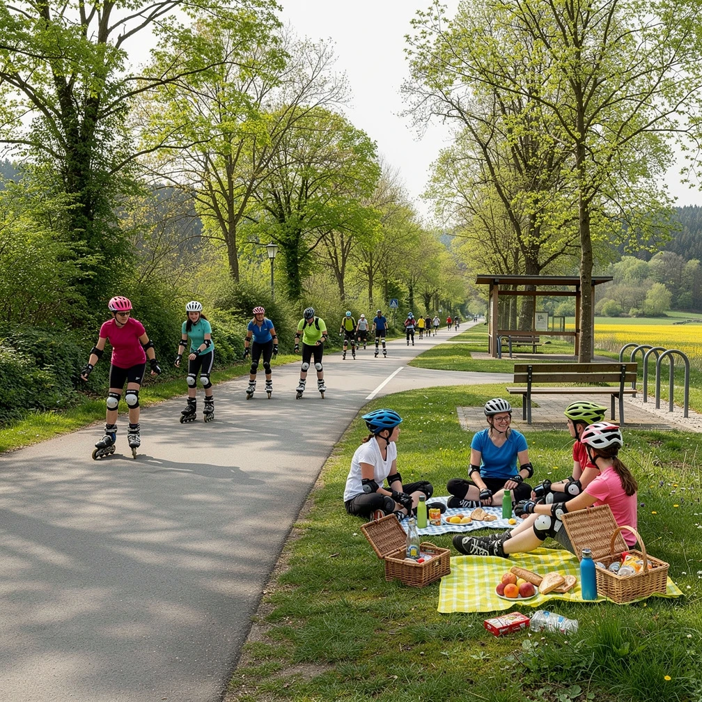 Inliner fahren Bergisches Land: Die Top-Strecken rund um Wuppertal, Solingen, Remscheid