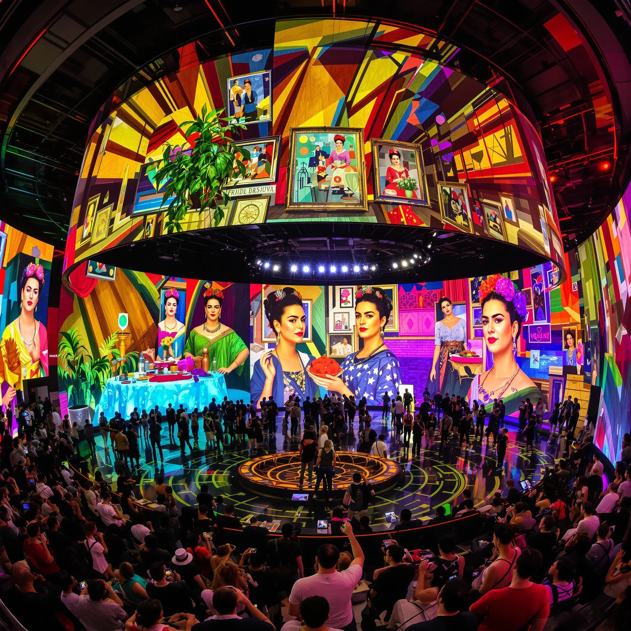 Viva Frida Kahlo: Das farbenexplosive 360 Grad Erlebnis jetzt in Köln