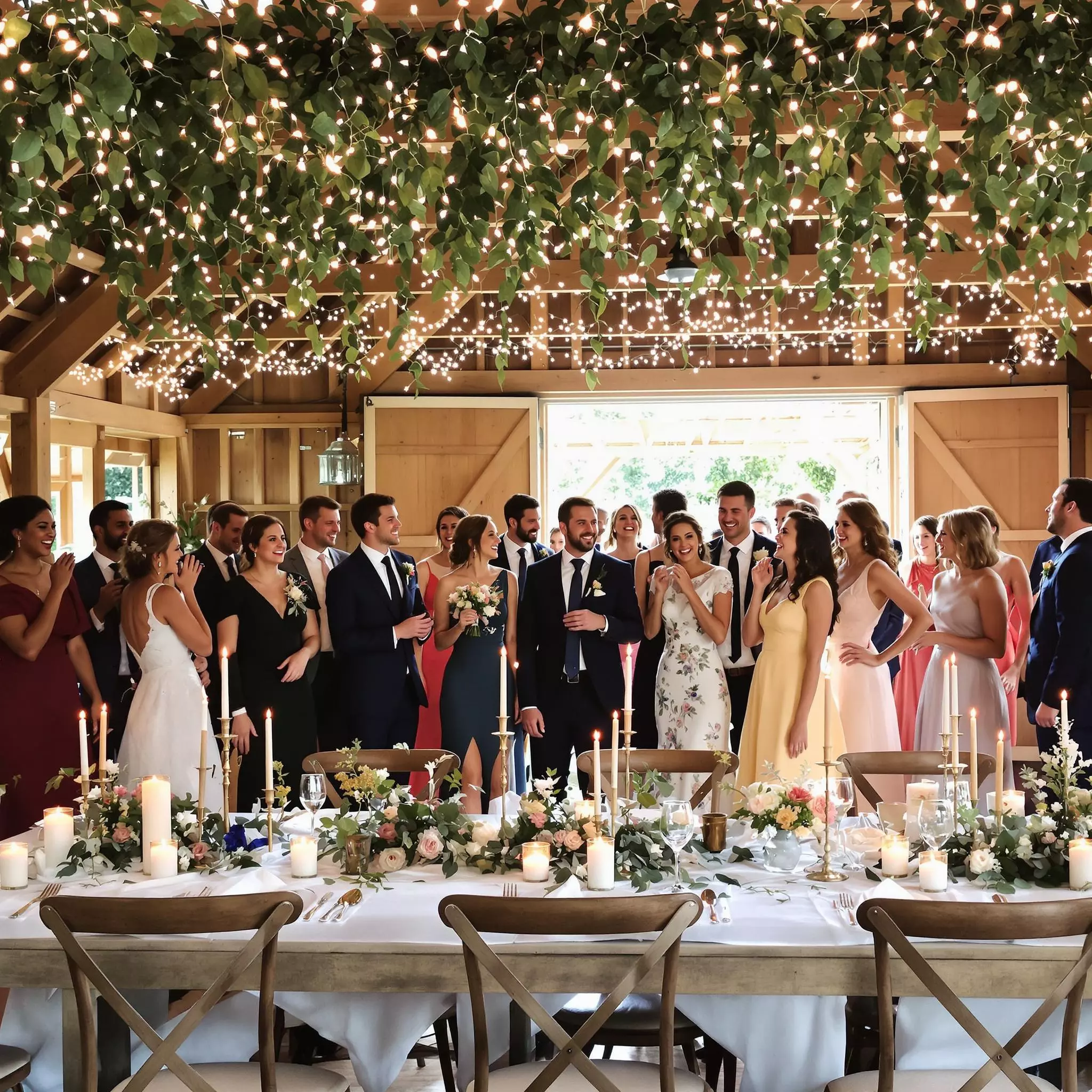 Romantische Scheunenhochzeit - Ländliche Idylle in Hamburg