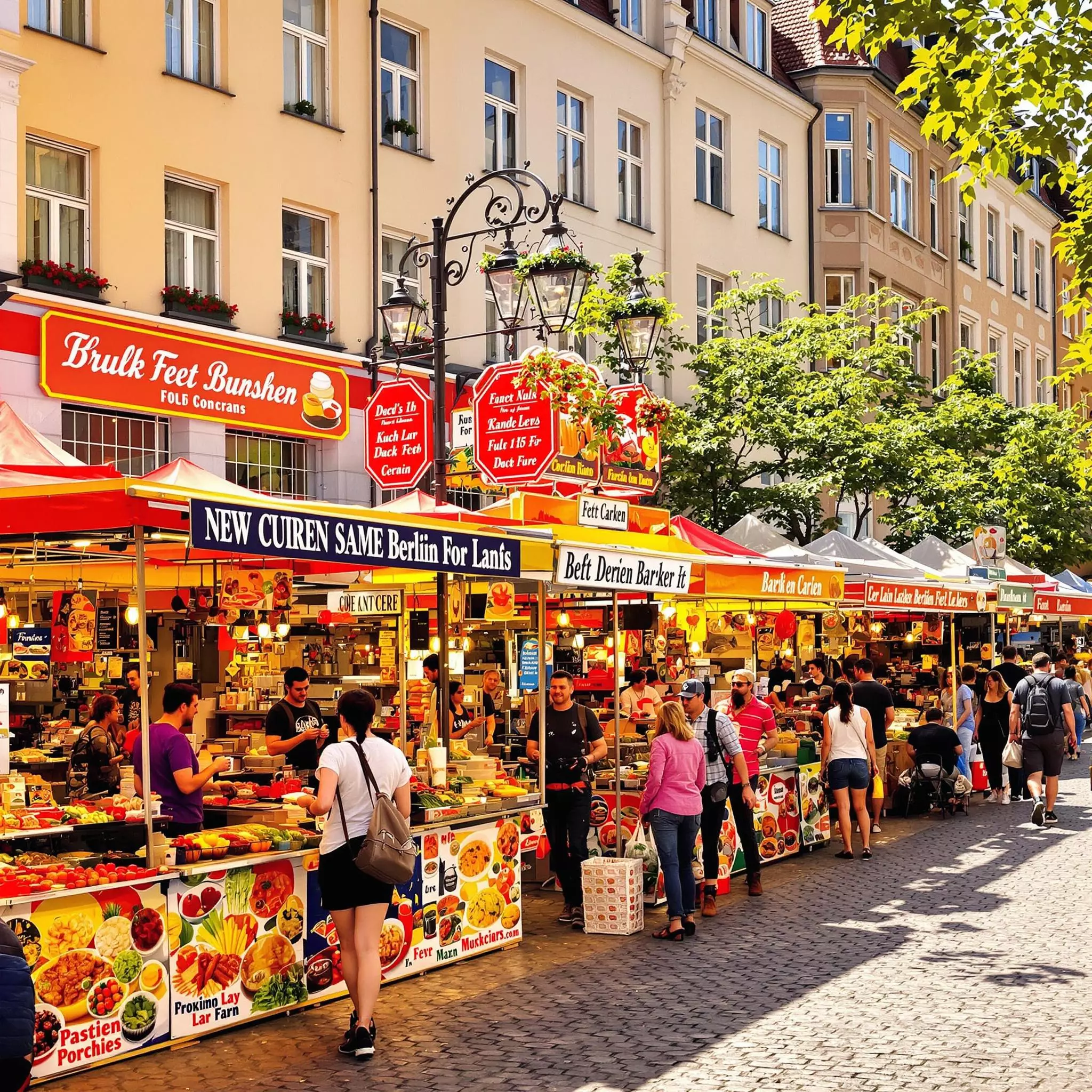Berliner Street Food Märkte: Entdecke die Vielfalt kulinarischer Köstlichkeiten