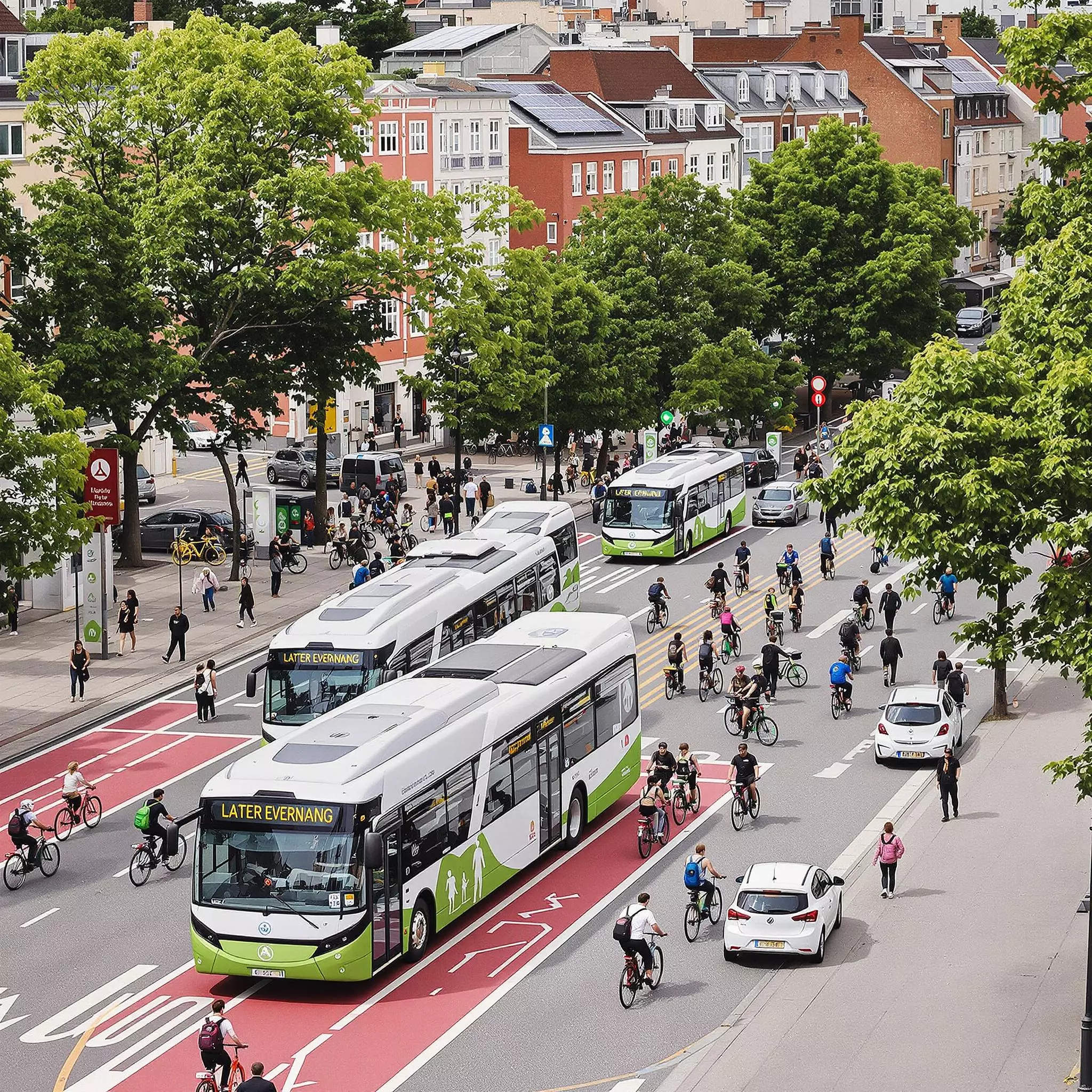 Grüne Mobilität für Eventbesucher in Kopenhagen