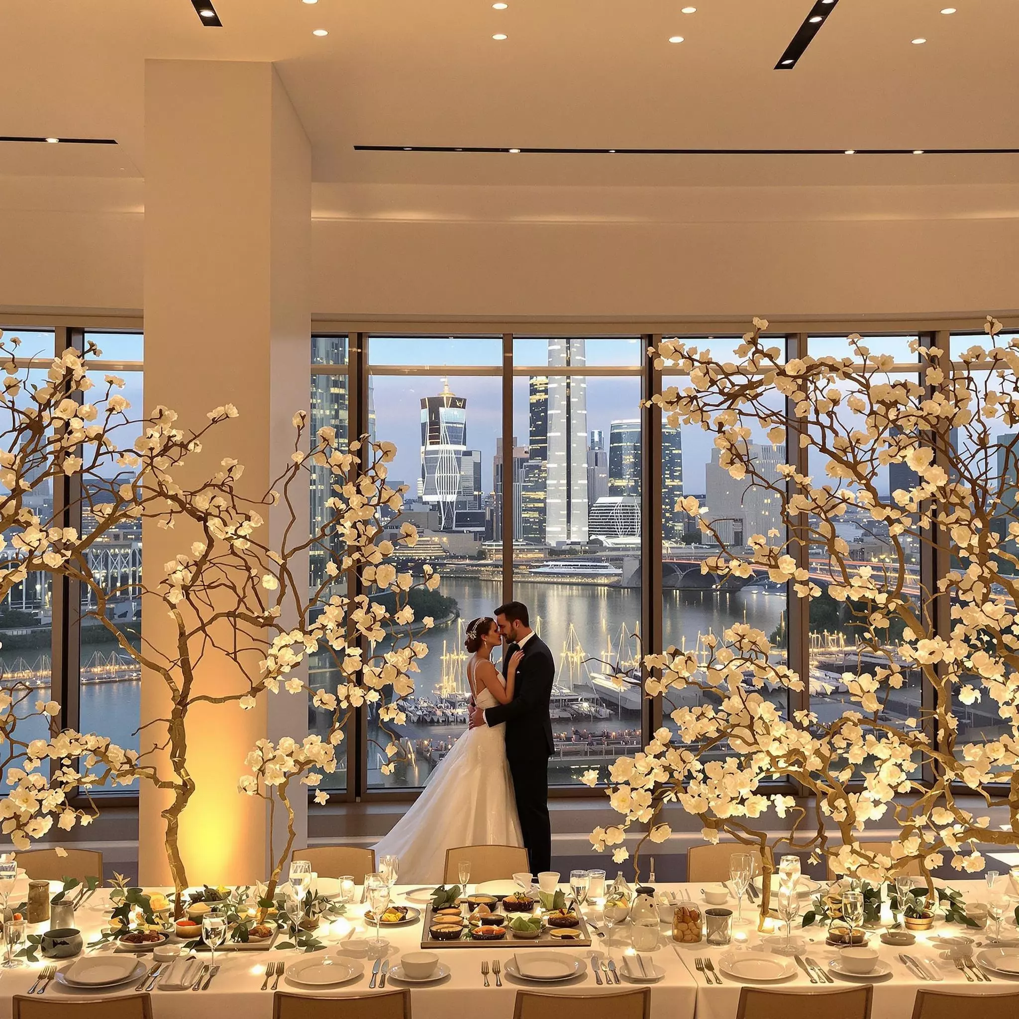 Hochzeitsplanung in Frankfurt - Atemberaubende Skyline und elegante Locations