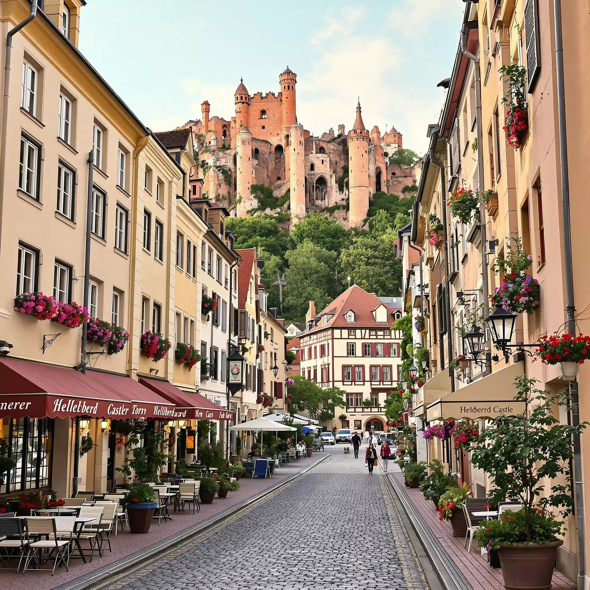 Städtereise Heidelberg - Romantische Altstadt und Schloss