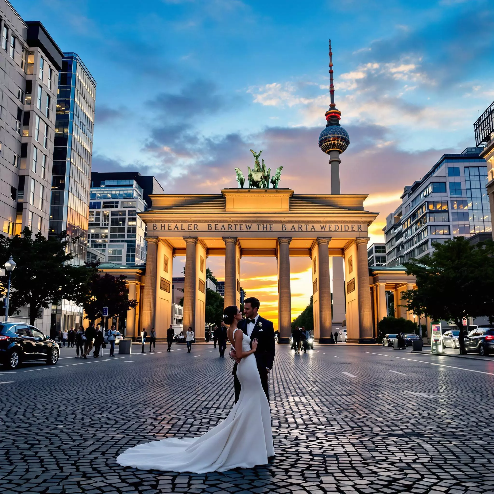 Hochzeitszauber Berlin - Moderne Urbanität trifft auf historische Eleganz