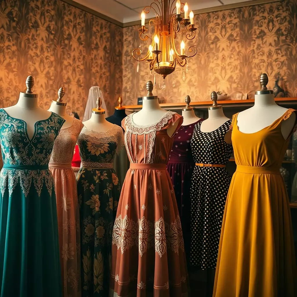 Vintage-Mode-Kleider