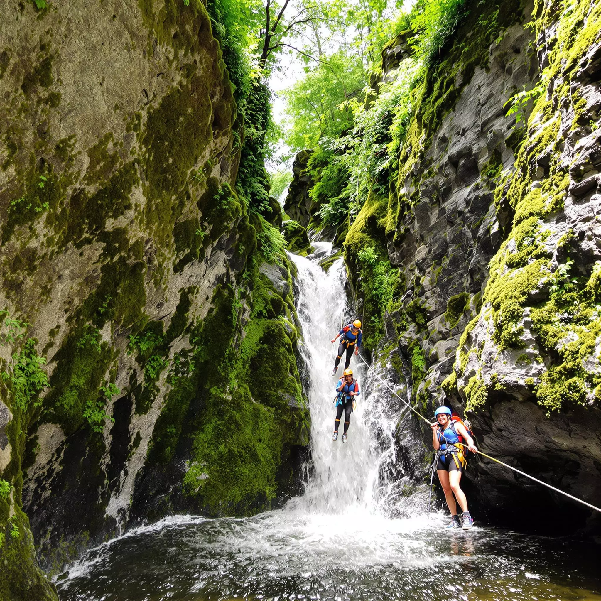 Canyoning in den Schluchten des Harzes: Ein Abenteuer für Mutige