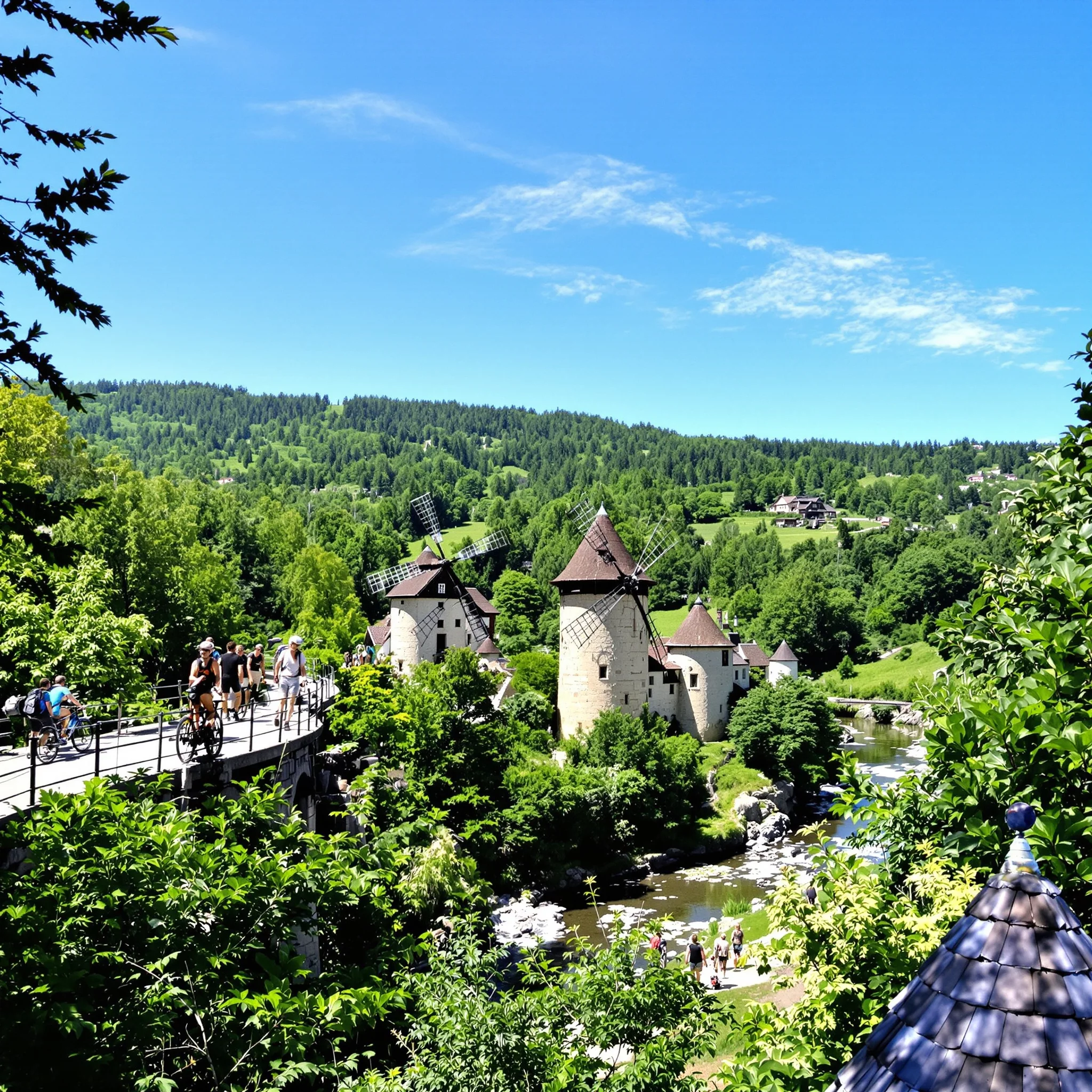 Harzer Mühlentour: Historische Wassermühlen entlang malerischer Routen entdecken