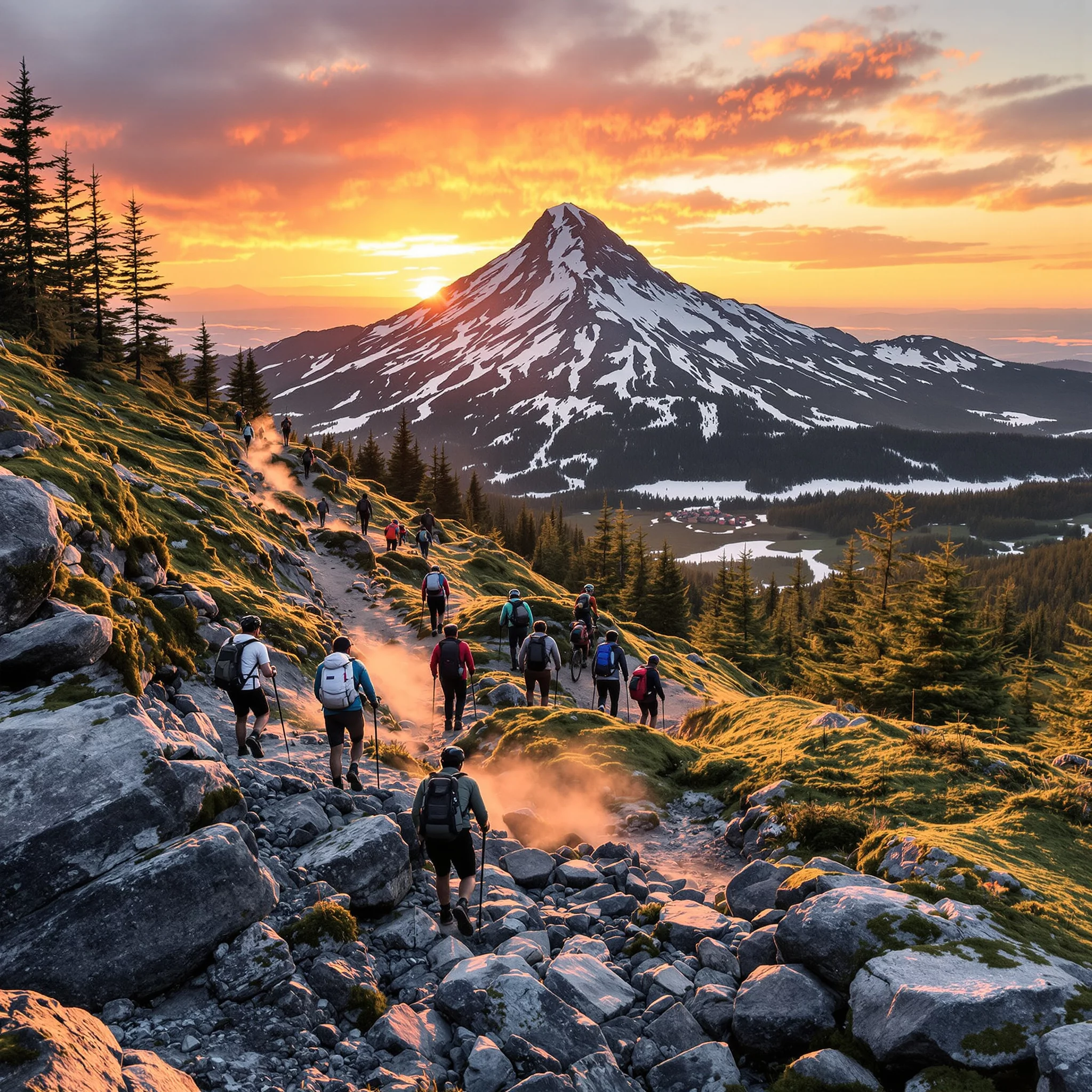 Sonnenuntergangswanderungen: Wenn der Tag in Gold getaucht wird – Das Harz Magazin