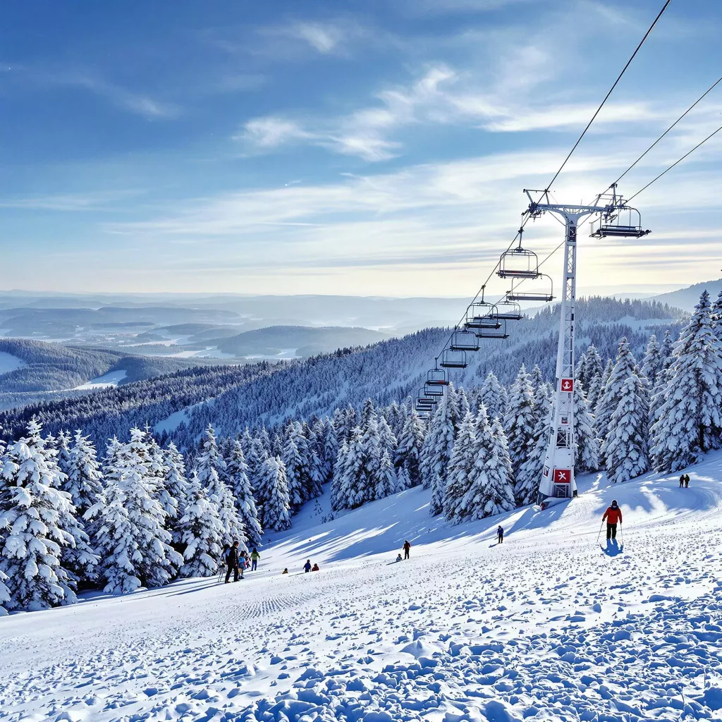 Bocksberg Hahnenklee - Skifahren auf dem Harz