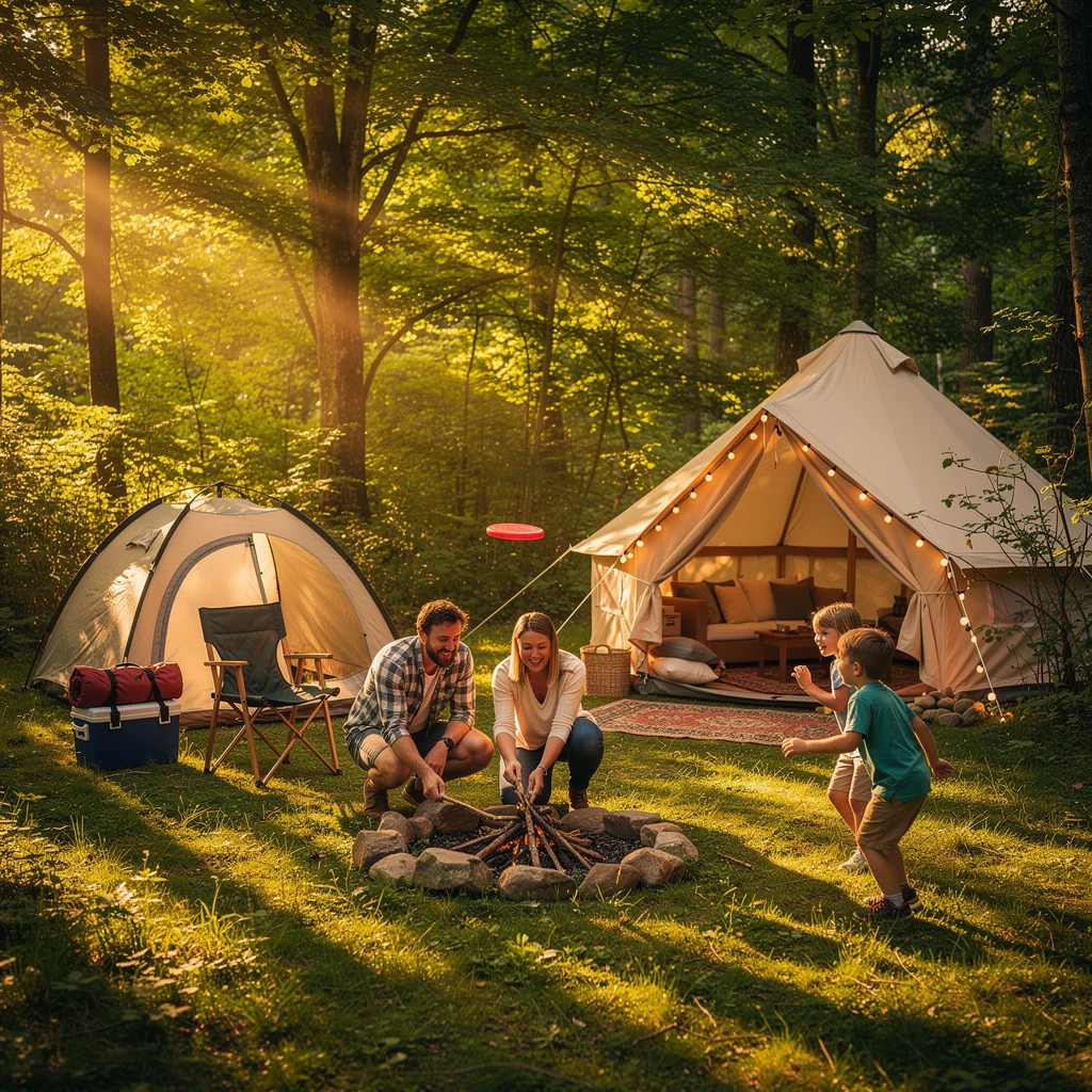 Camping oder Glamping? Was passt für meine Familie?