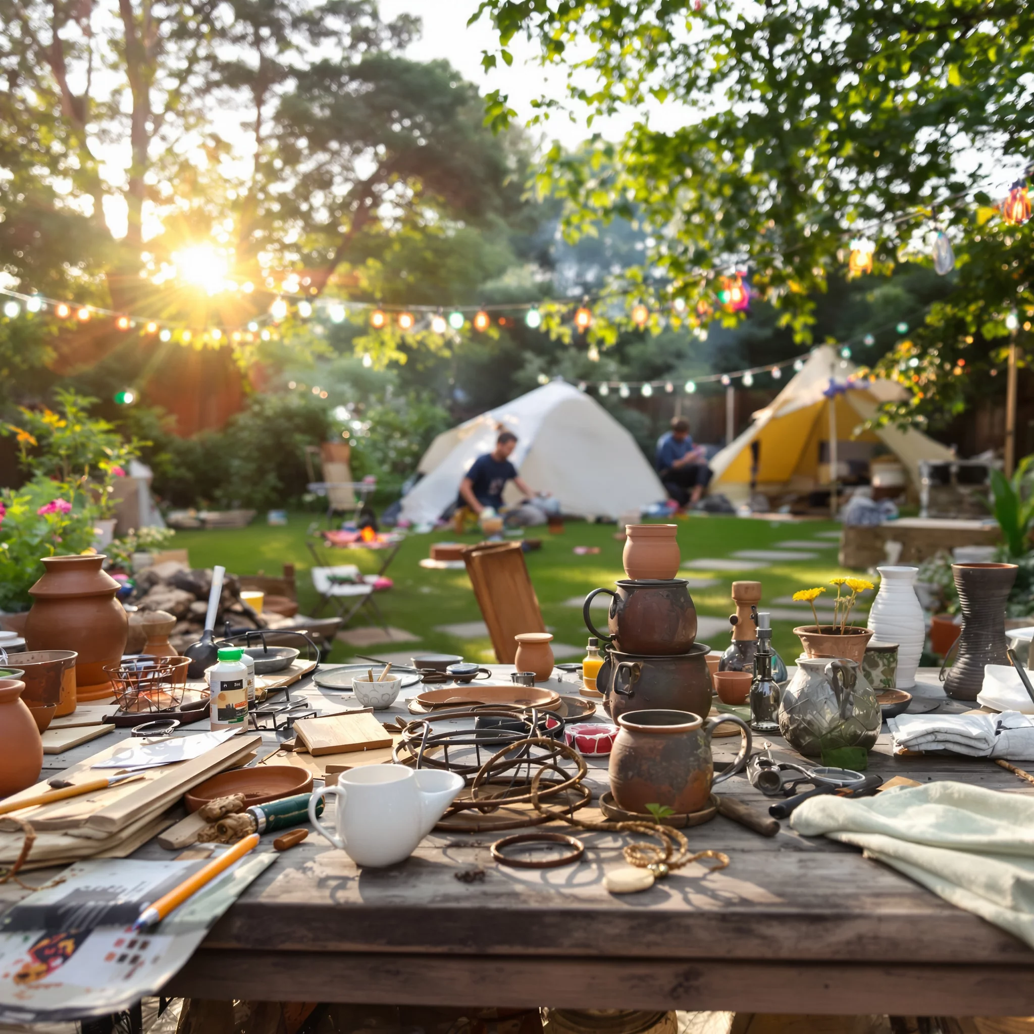 Do-it-yourself & smarte Upcycling-Ideen: Selbstbauprojekte für Garten, Camping und Freizeit – nachhaltig und kreativ