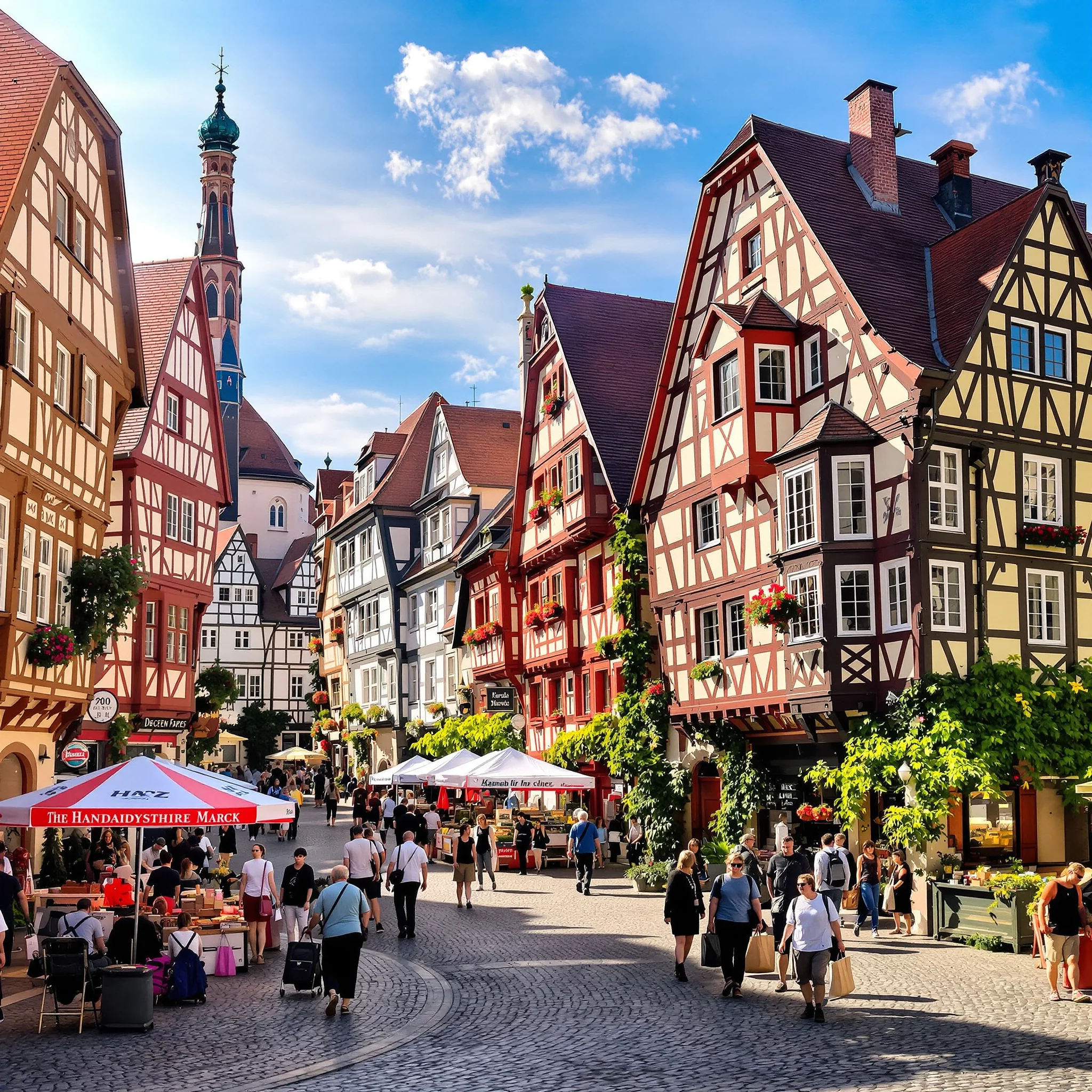 Die schönsten Fachwerkplätze im Harz – Marktplätze voller Geschichte