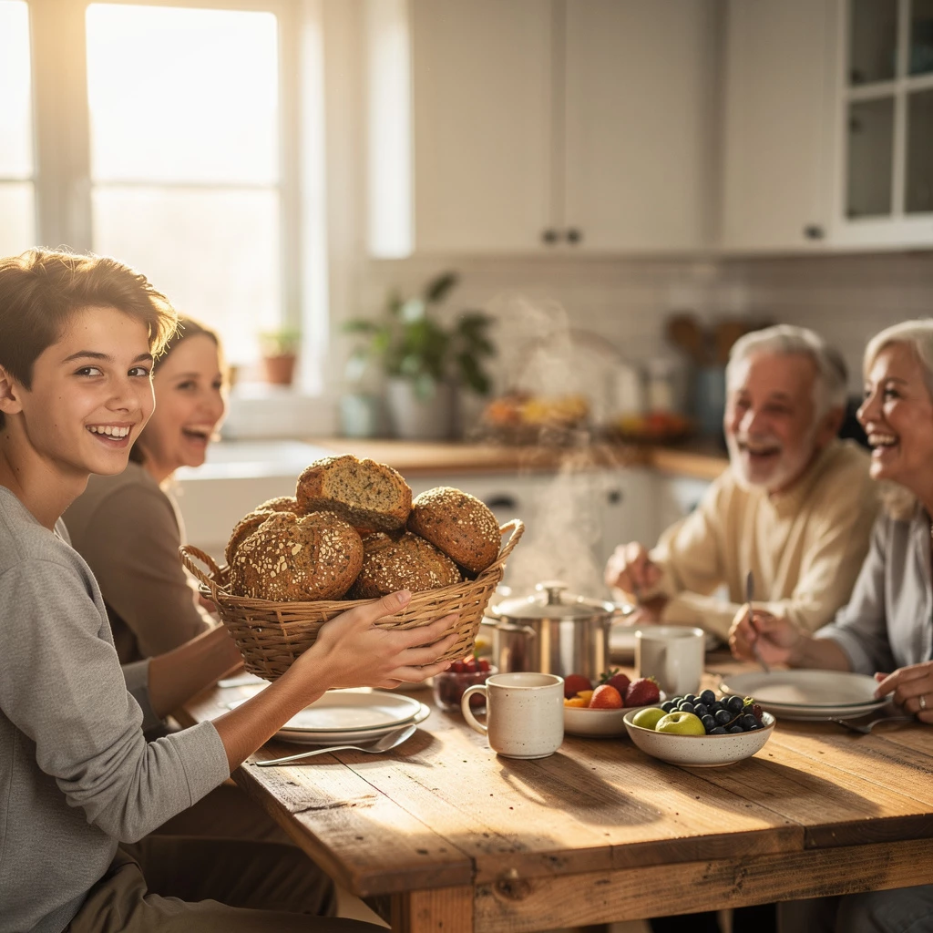 Sonntagsbrötchen mit Superfood – Knusprig, nährend und voller Energie
