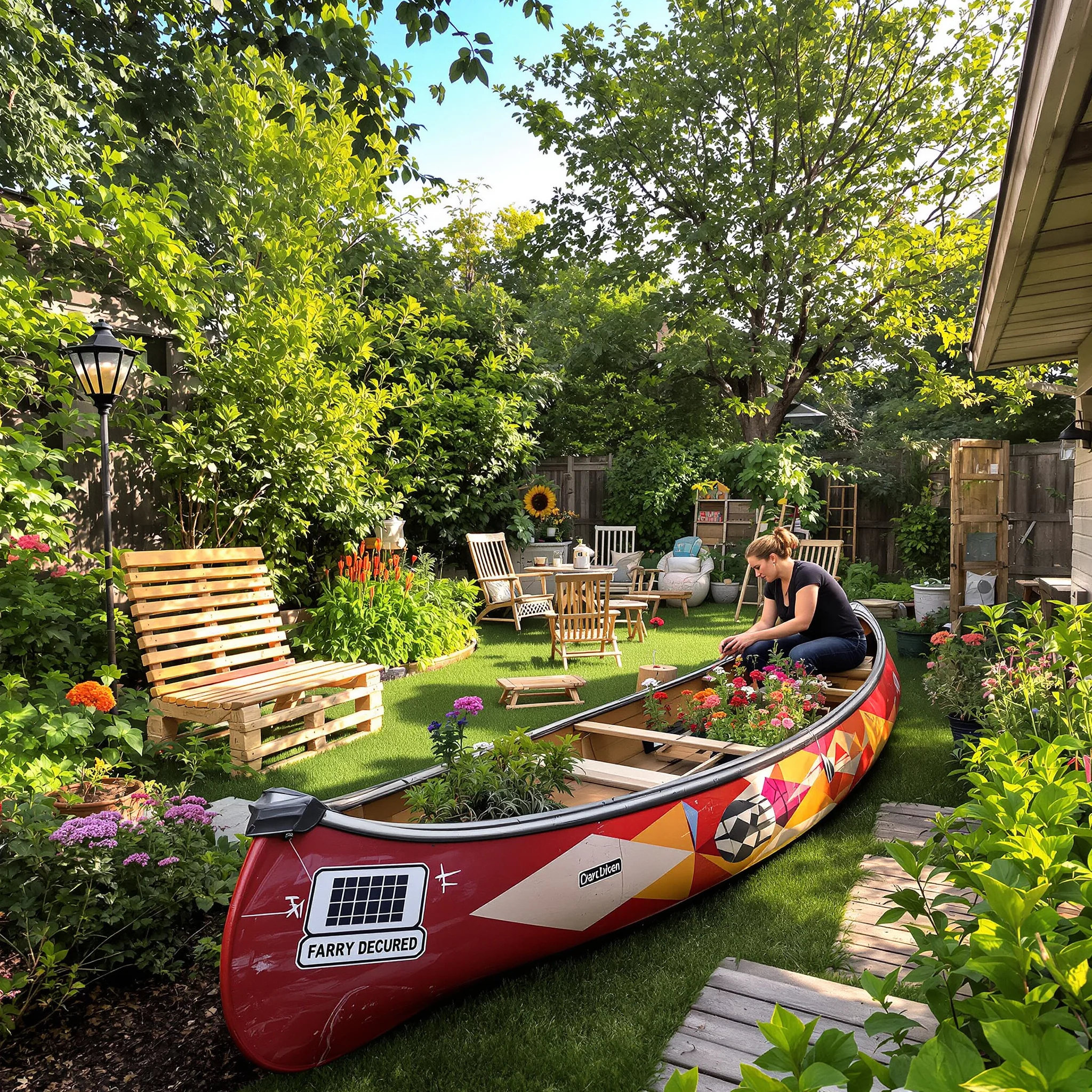 Do-it-yourself & smarte Upcycling-Ideen: Selbstbauprojekte für Garten, Camping und Freizeit – nachhaltig und kreativ